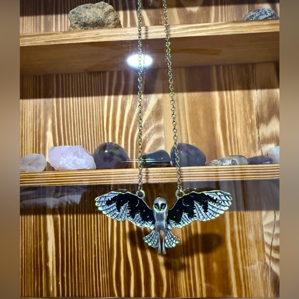 Owl necklace